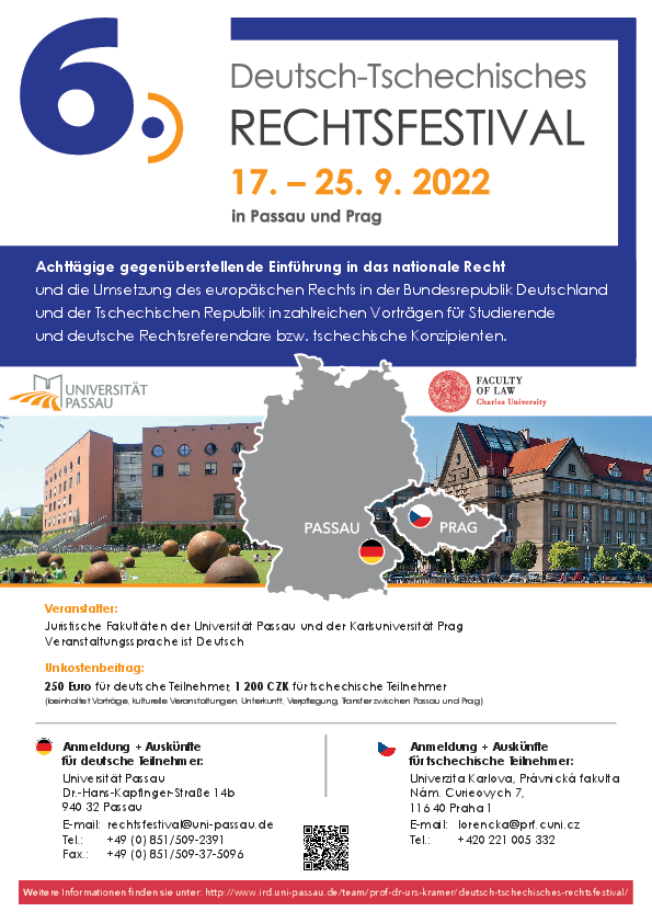Flyer Rechtsfestival 2022