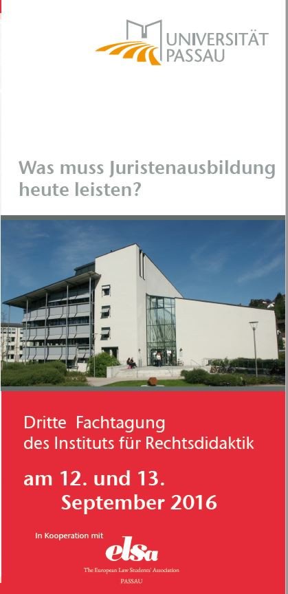 Flyer zum Programm
