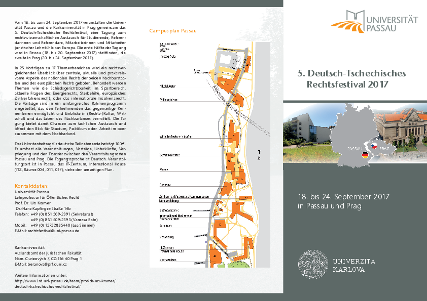 Programm Rechtsfestival 2017